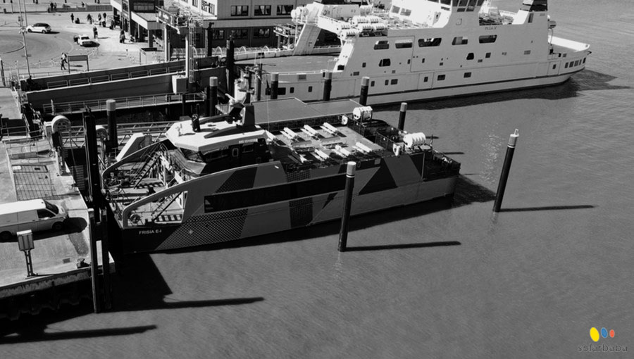 Parked Electric Vehicles to Charge Electric Ferries in Germany